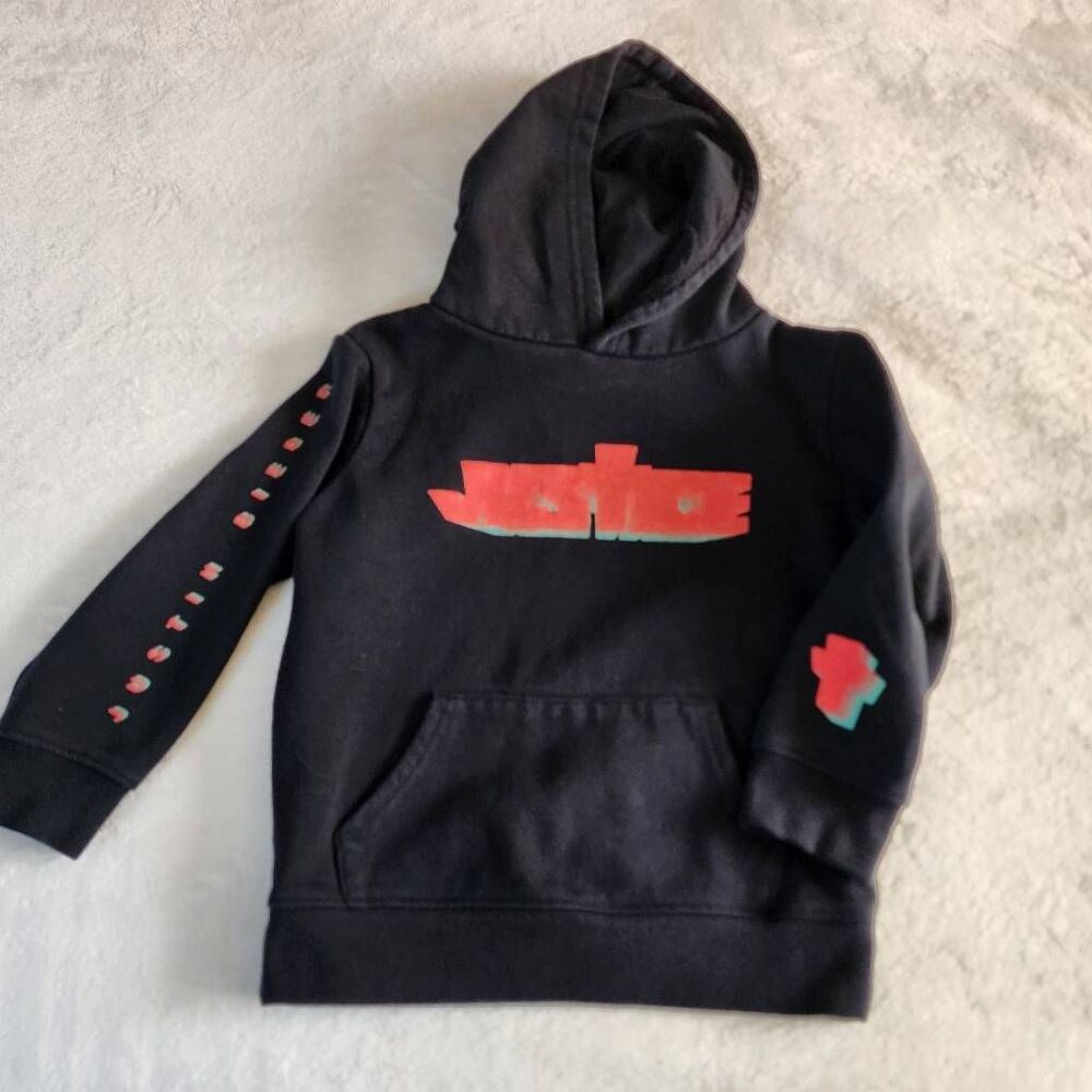 Cotton On Kids Justin Bieber Blank Graphic Hoodie Size 5